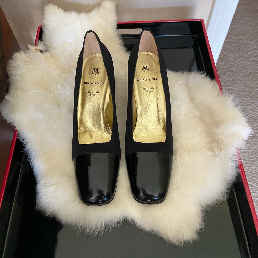 Bruno Magli Italian Leather Heel